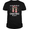 Santa Flip Flop Christmas In July Decorations Gift T-Shirt