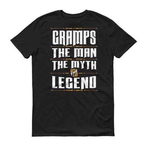 Shirt for Gramps Custom Gramps Personalized Gramps Shirt Father's Day Gramps Shirt Gramps TShirt Man Myth Legend Christmas Gramps