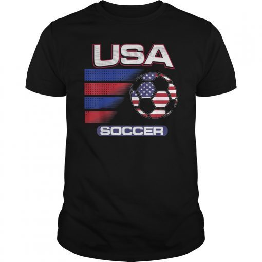 Soccer USA Tshirt ,American National Team 2019 france Shirt