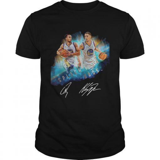 Splash BrothersSuper Splash Bros Klay Thompson Stephen Curry shirt