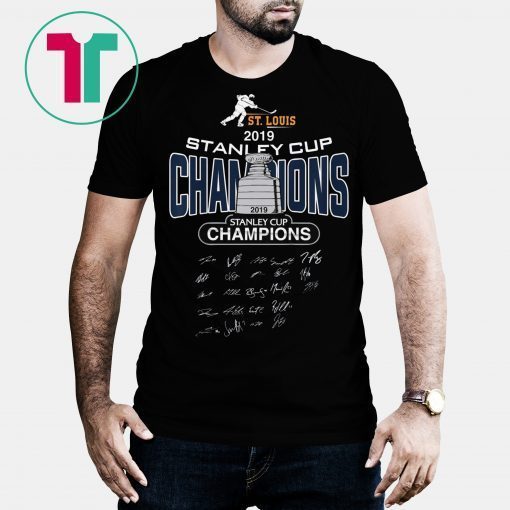 St Louis Champions 2019 Signature Shirt