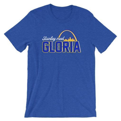 Stanley Meet Gloria St. Louis Short-Sleeve Unisex T-Shirt The Lou STL Cup size is Stanley play Gloria Saint Louis