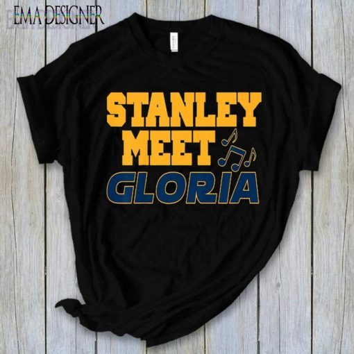 Stanley Meet Gloria shirt , St. Louis Blues Hockey shirt , Gloria Stanley Champions 2019 Tee Shirt