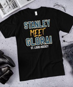 Stanley Meet Gloria shirt St. Louis Blues Hockey shirt Gloria Stanley Champions 2019 Unisex T-shirt