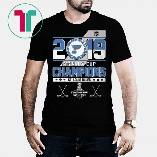 Stanley St Louis Cup Blues Champions 2019 Best T-Shirt For Fans