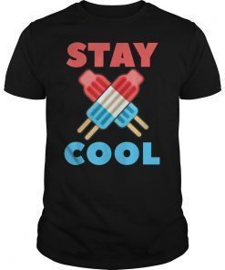 Stay Cool Kids 4th Of July Popsicle T-Shirts
