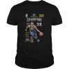 Stephen Curry NBA Golden State Warriors 30 Champion 3X T-Shirt