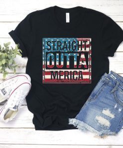 Straight Outta America , fourth of july , Straight Outta , Merica , American Flag , USA Flag, 4th of july , Straight Outta