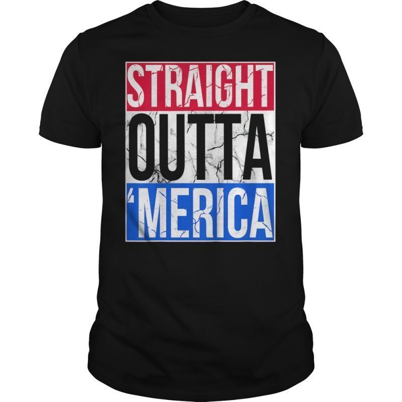 straight outta merica shirt