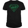 Super Dad T Shirt Father's Day Green Cool Gift Men Tee