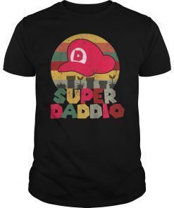 Super Daddio Shirt Vintage Tee FATHER'S DAY Dad Gift Shirt