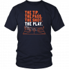 THE TIP - THE PASS - THE SHOT - THE PLAY SHIRT VIRGINIA CAVALIERS
