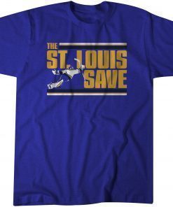 The ST. LOUIS SAVE T-Shirt Stanley Cup Champions 2019 Saint Louis STL Hockey Shirt