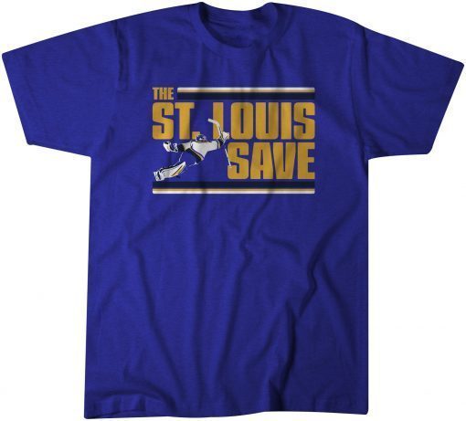 The ST. LOUIS SAVE T-Shirt Stanley Cup Champions 2019 Saint Louis STL Hockey Shirt