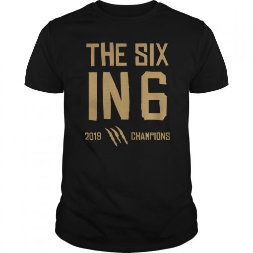 The Six in 6 2019 Champions Basketball Shirt