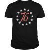 The Spirit 76 Vintage Retro 4th of July Independence Day Tee Shirt