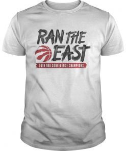 Toronto raptors ran the east 2019 NBA conference champions shirt