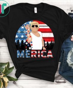 Trump Bae Funny 4th of July Trump Salt Freedom T-Shirt