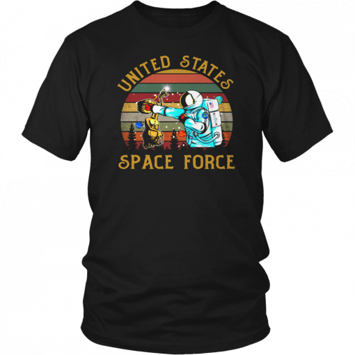 UNITED STATES SPACE FORCE ALIEN GIFT TEE SHIRT