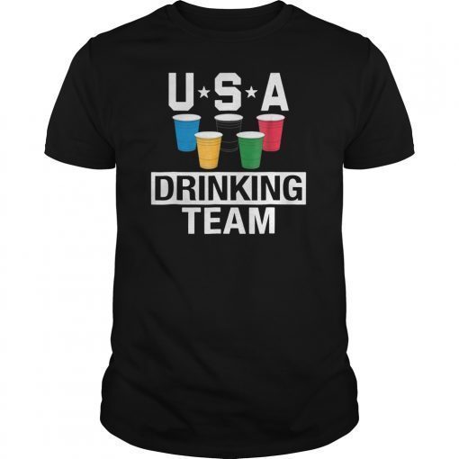 USA Drinking Team Shirt Party T-Shirt