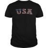 USA T Shirt US Flag Tee Patriodic 4th Of July America Unisex TShirt