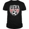 USA T-shirt ,Cool USA Soccer T-shirt