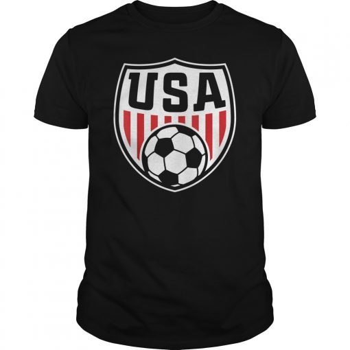 USA T-shirt ,Cool USA Soccer T-shirt