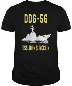USS John S. McCain Shirt, The Big Bad John of the Sea Unisex T-Shirt