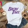 Brow Time Los Angeles Basketball T-Shirt