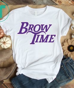 Brow Time Los Angeles Basketball T-Shirt