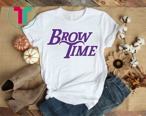 Brow Time Los Angeles Basketball T-Shirt