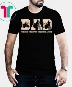 Dad The Man The Myth The Drummer Legend T-Shirt