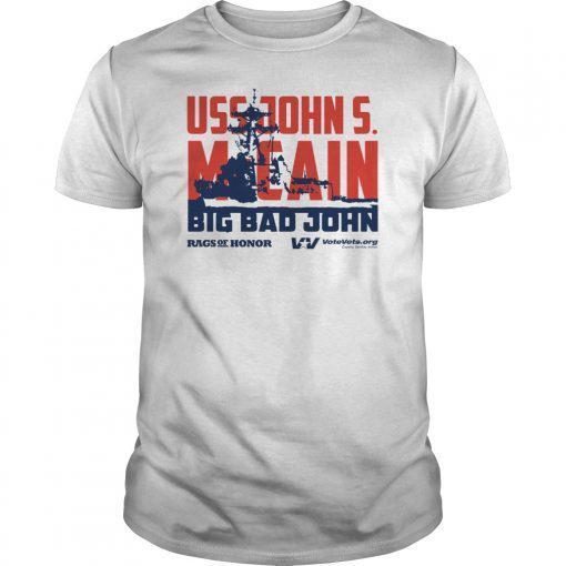 Uss John Mccain Big Bad John T-Shirt