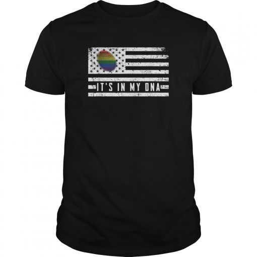 Vingate Rainbow American Flag LGBT pride month 2019 t-shirt