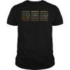 Vintage Guitar Chord Mean Dad Funny Music Father Day Shirt T-Shirt