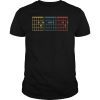 Vintage Guitar Chord Mean Dad Funny Music Father Day T-shirts