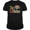 Vintage The Catfather T-Shirt Funny Cat Dad T-shirt