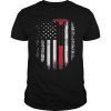 Vintage USA Red White Hammer American Flag T-Shirt Cool Gift
