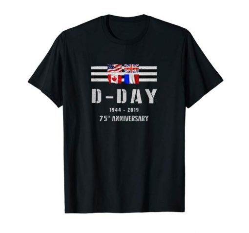 WWII D-Day 75th Anniversary T-shirts