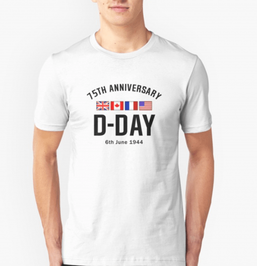 WWII D-Day 75th Anniversary Tee shirt