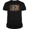 Washington riding Shark Tshirt Patriotic 4th of July Gifts