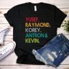When They See Us Shirt, Yusef Raymond Korey Antron & Kevin Tshirt - Netflix T-shirt - korey wise Shirt - Central Park 5 Shirt Movie Gift T-shirts