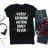 When They See Us Shirt, Yusef Raymond Korey Antron & Kevin Tshirt - Netflix T-shirt - korey wise Shirt - Central Park 5 Shirt Movie TShirts