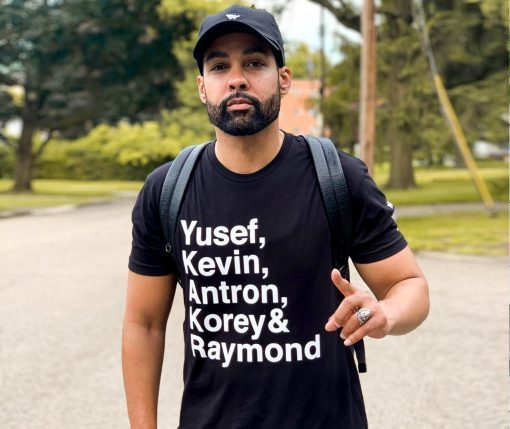 When They See Us Shirt, Yusuf Raymond Korey Antron & Kevin T-Shirt - Netflix T-shirt Central Park 5 Shirt Movie T-shirt