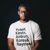 When They See Us Tee Shirt, Yusuf Raymond Korey Antron & Kevin Tshirt - Netflix T-shirt - korey wise Shirt - Central Park 5 Shirt Movie T-shirt