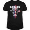 Women Soccer Team T-Shirt USA World Tournament 2019 France