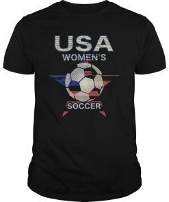 Women Soccer USA Team France 2019 World Tournament Shirt