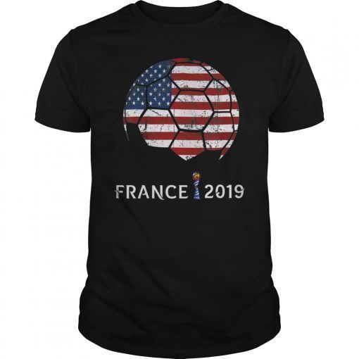 Women Soccer United States Team Shirt France 2019 World