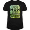 Womens I Am A Lucky Son Because Im Raised By A freaking Awesome Mom Shirt
