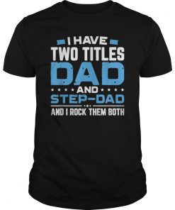 World's Best Step Dad Father's Day T-Shirt Gift
